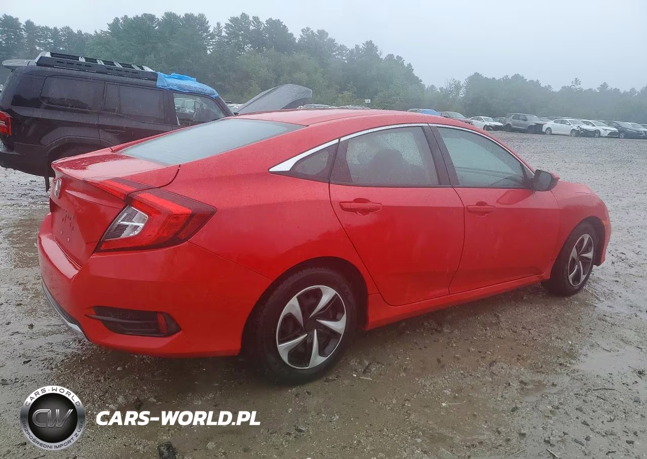 2019 Honda Civic Lx VIN:2HGFC2F67KH604282 - 3