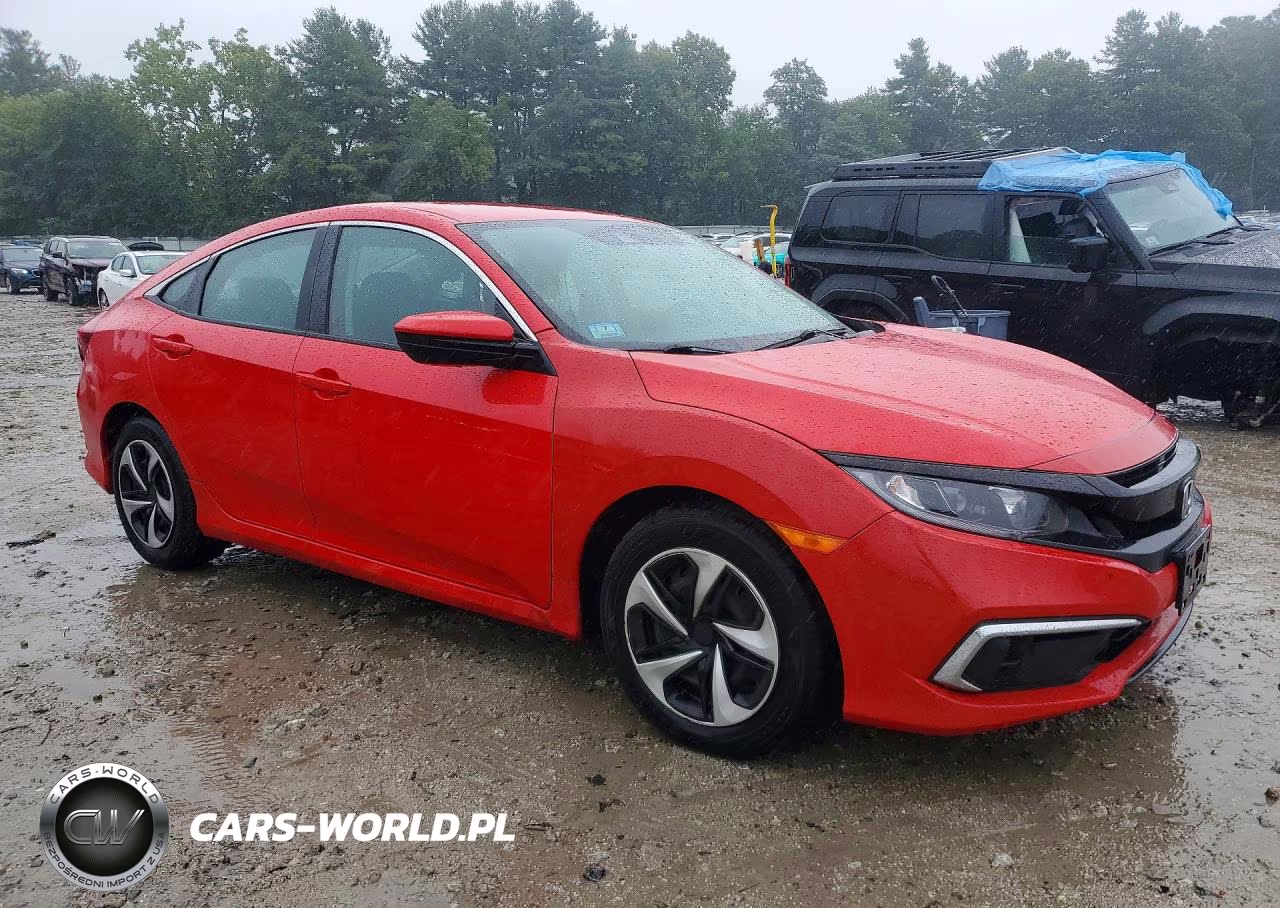 2019 Honda Civic Lx VIN:2HGFC2F67KH604282 - 4
