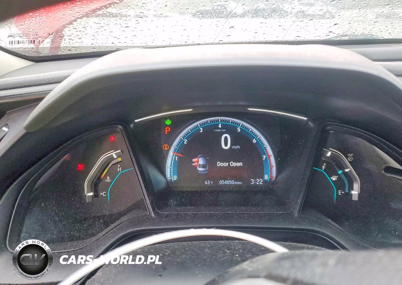 2019 Honda Civic Lx VIN:2HGFC2F67KH604282 - 9