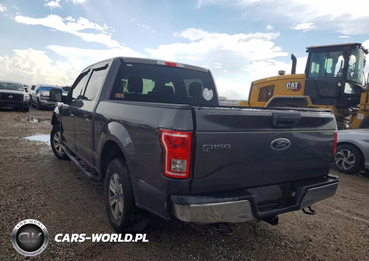 2017 Ford F150 Supercrew VIN:1FTEW1C84HKD44975 - 2