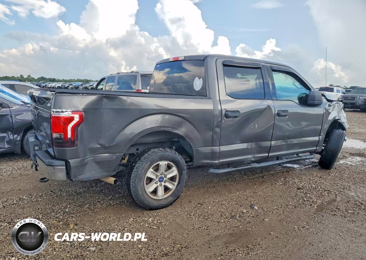 2017 Ford F150 Supercrew VIN:1FTEW1C84HKD44975 - 3