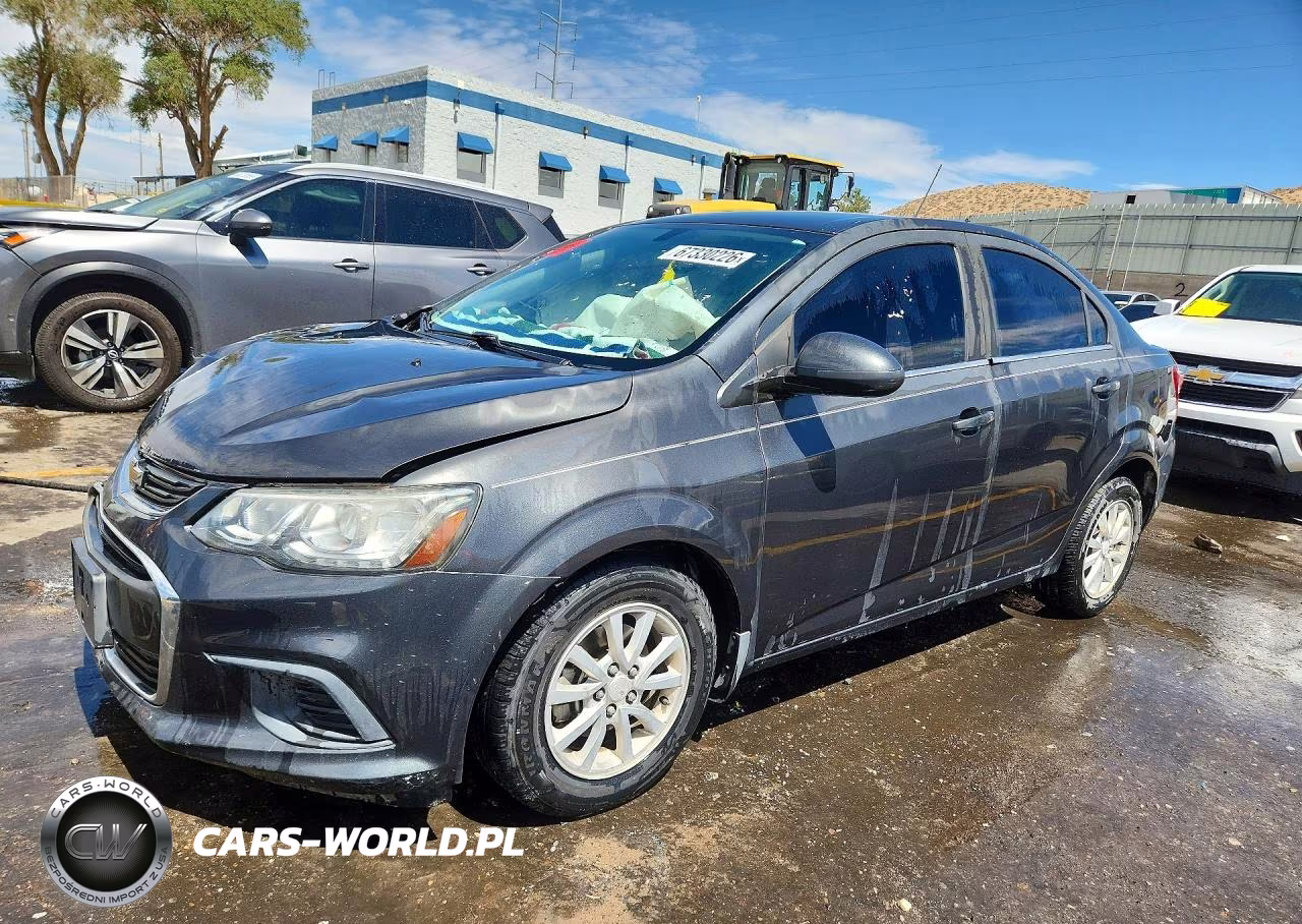 2017 Chevrolet Sonic Lt VIN:1G1JD5SH1H4133128 - 1