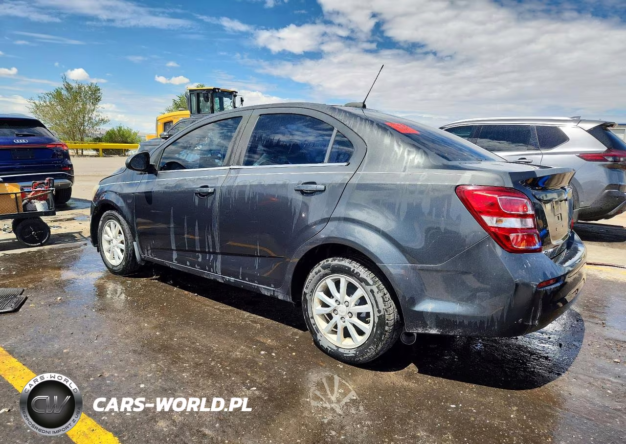 2017 Chevrolet Sonic Lt VIN:1G1JD5SH1H4133128 - 2