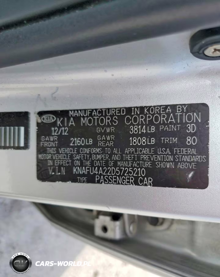 2013 Kia Forte Ex VIN:KNAFU4A22D5725210 - 12