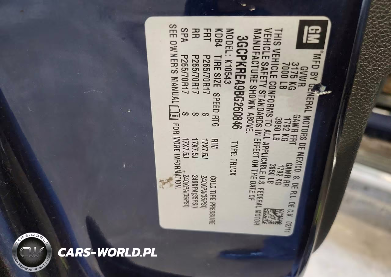 2011 Chevrolet Silverado K1500 Ls VIN:3GCPKREA9BG260846 - 12