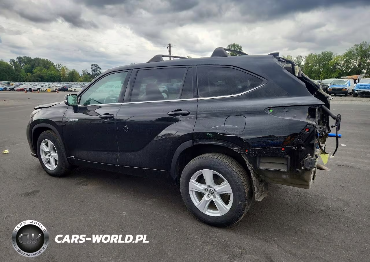 2020 Toyota Highlander Hybrid Le VIN:5TDBBRCH8LS505696 - 2