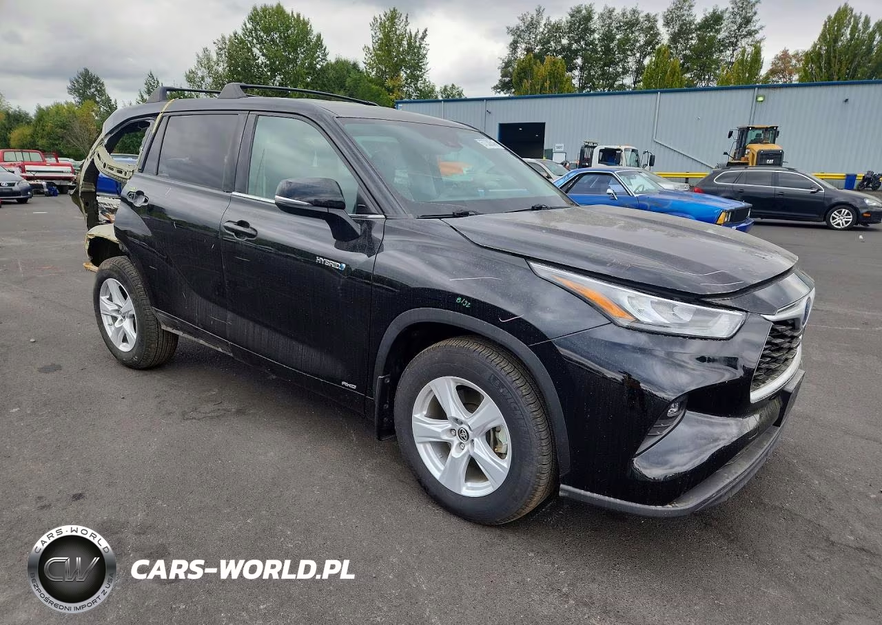 2020 Toyota Highlander Hybrid Le VIN:5TDBBRCH8LS505696 - 4