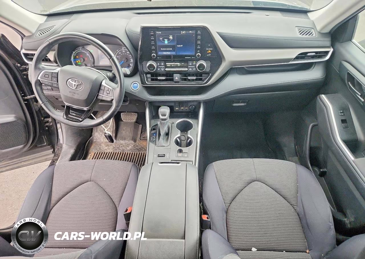 2020 Toyota Highlander Hybrid Le VIN:5TDBBRCH8LS505696 - 8
