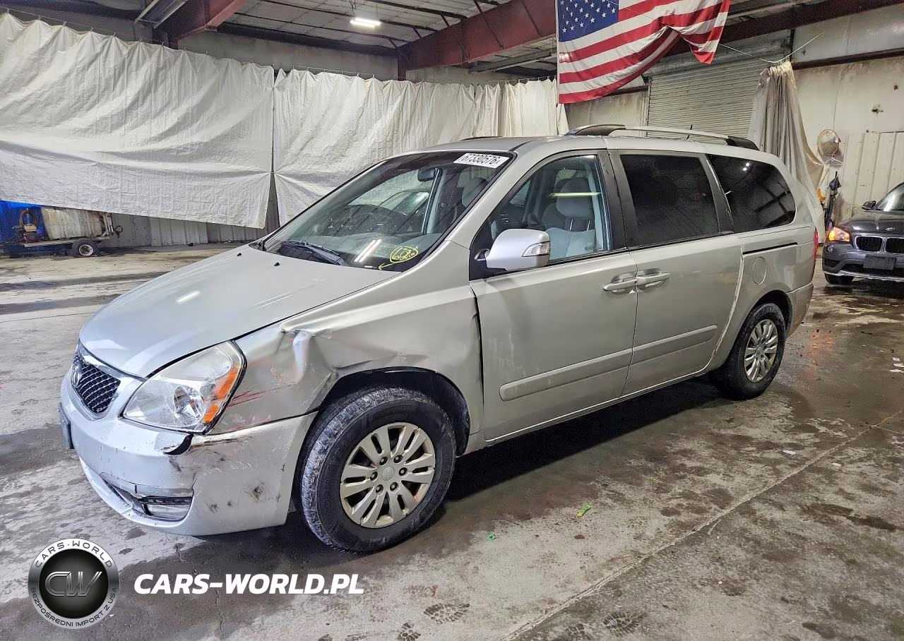 2014 Kia Sedona VIN:KNDMG4C78E6541072 - 1