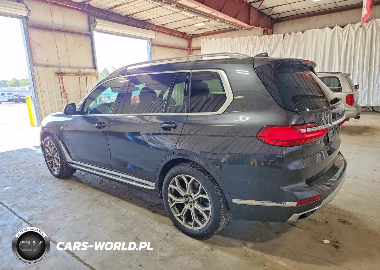 2021 BMW X7 xDrive40I VIN:5UXCW2C02M9G92607 - 2