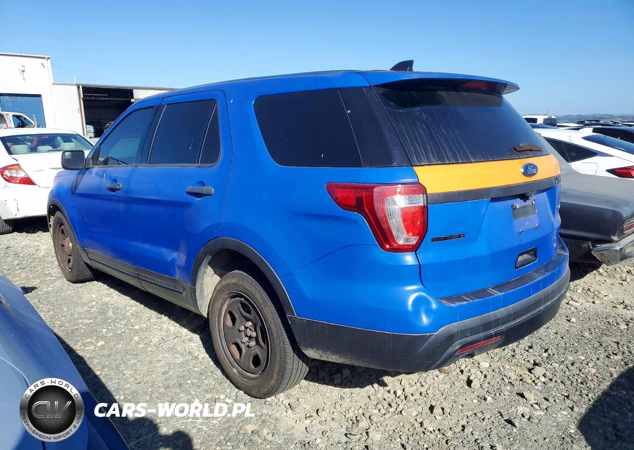 2017 Ford Explorer Police Interceptor VIN:1FM5K8AR9HGB55835 - 2