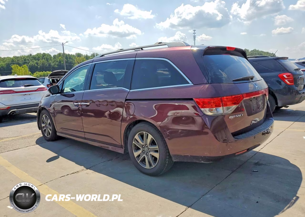 2014 Honda Odyssey Touring VIN:5FNRL5H95EB129889 - 2
