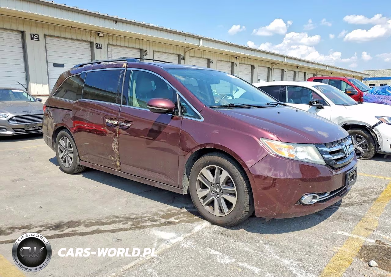 2014 Honda Odyssey Touring VIN:5FNRL5H95EB129889 - 4