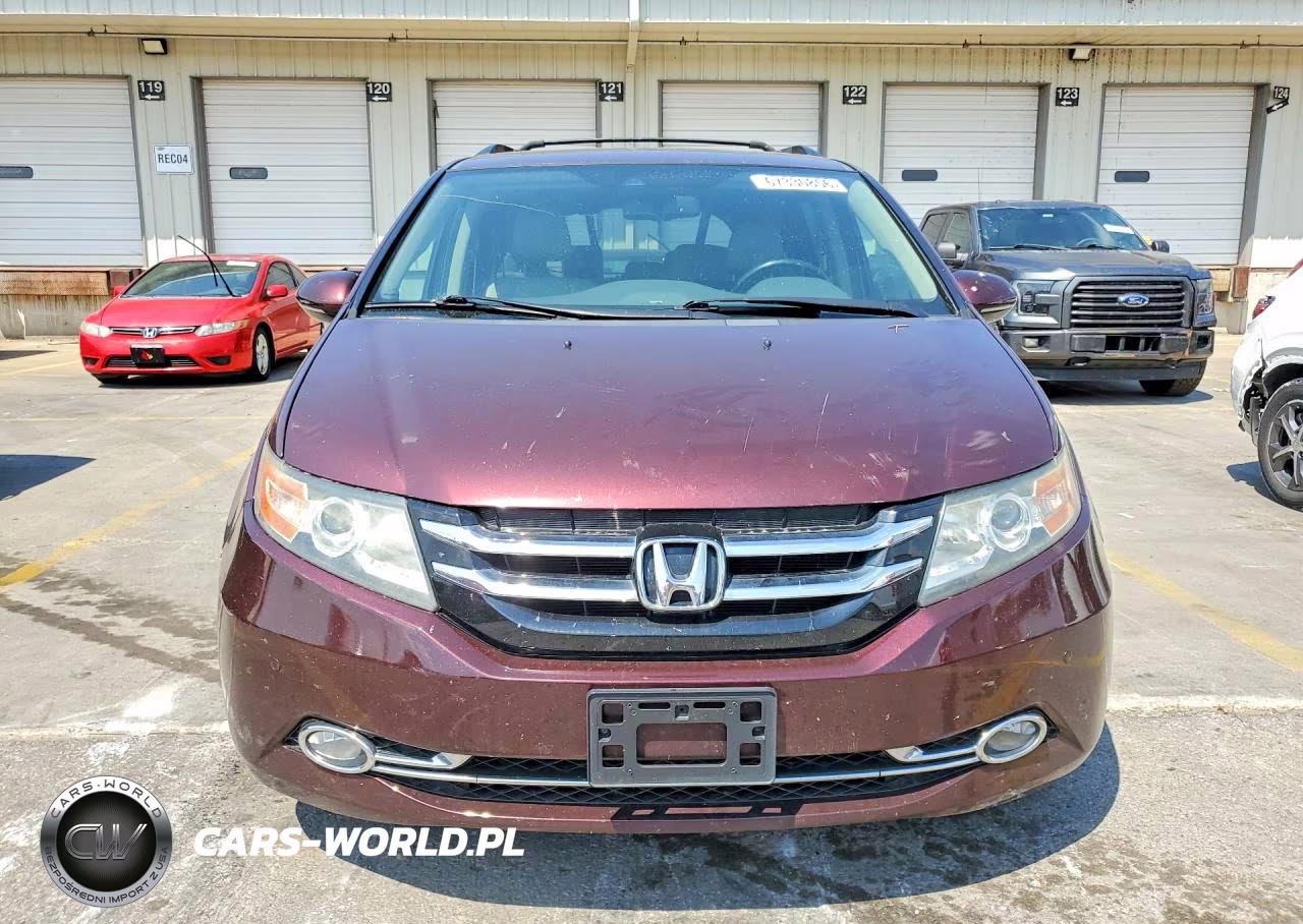 2014 Honda Odyssey Touring VIN:5FNRL5H95EB129889 - 5