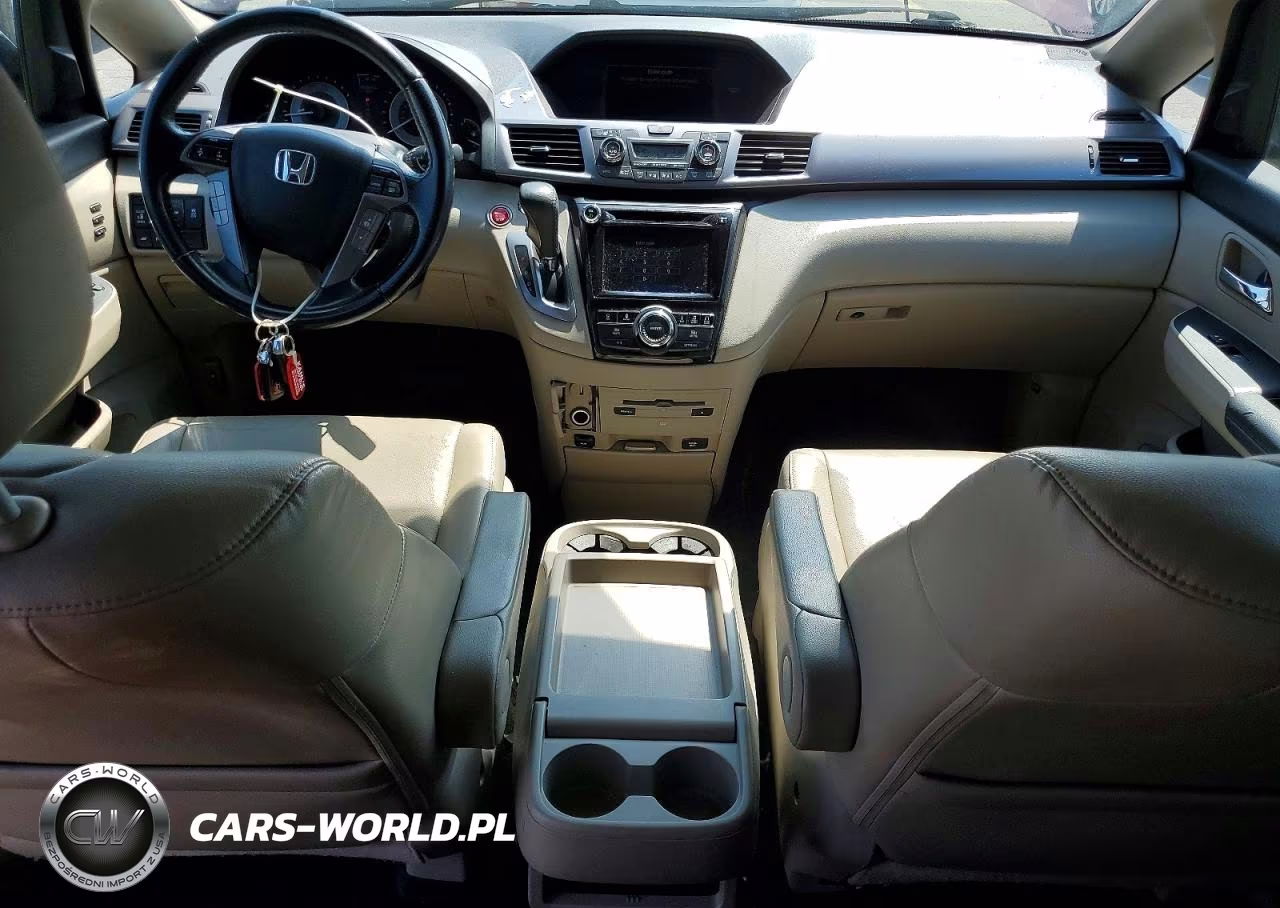 2014 Honda Odyssey Touring VIN:5FNRL5H95EB129889 - 8
