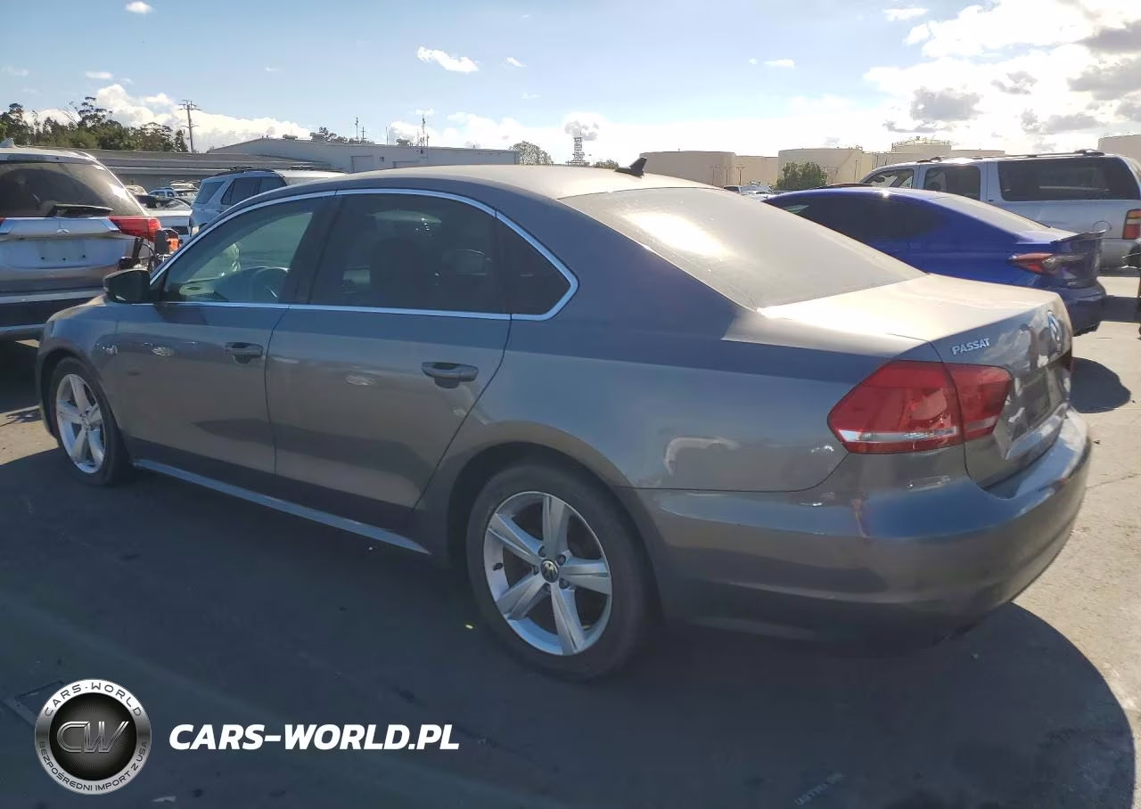 2012 Volkswagen Passat Se VIN:1VWBN7A36CC078858 - 2