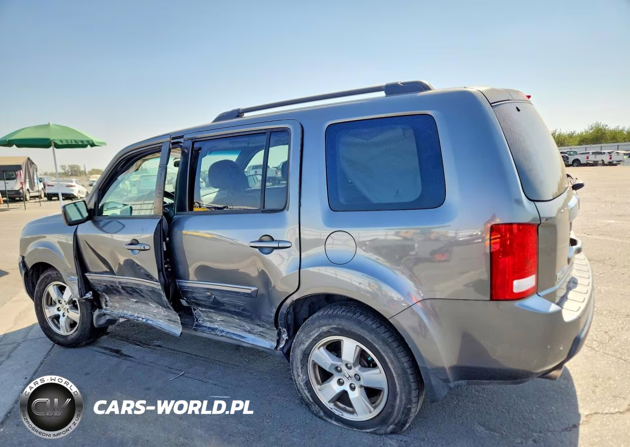 2010 Honda Pilot Ex VIN:5FNYF3H4XAB017482 - 2
