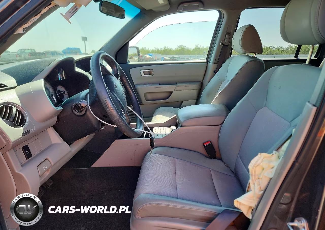 2010 Honda Pilot Ex VIN:5FNYF3H4XAB017482 - 7