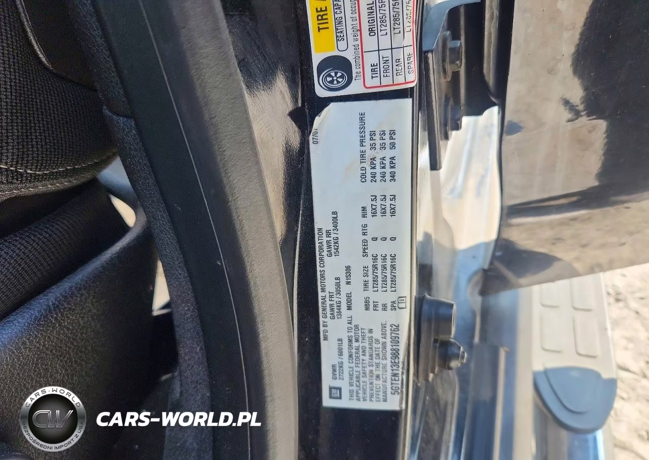 2008 Hummer H3 VIN:5GTEN13E988109762 - 12