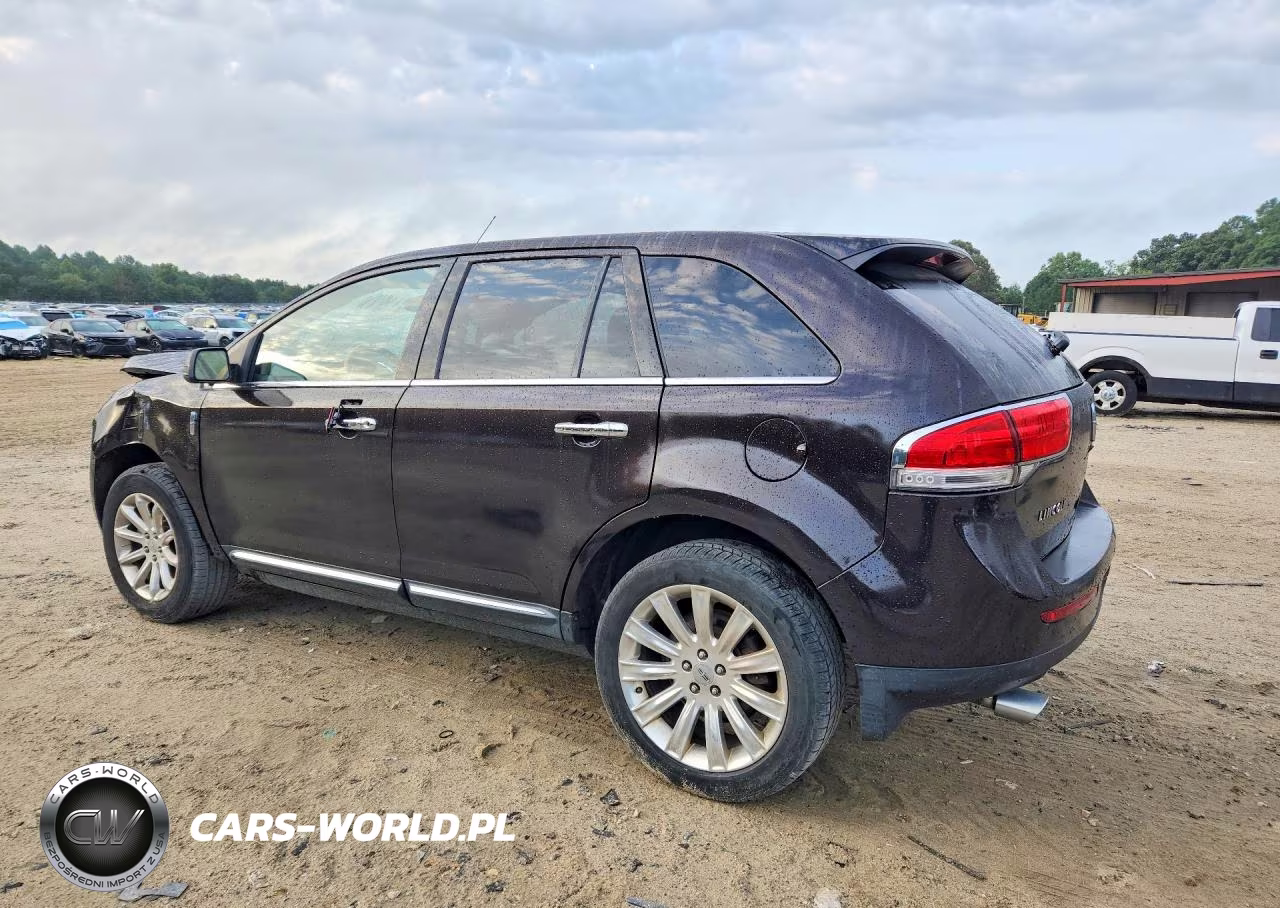 2013 Lincoln Mkx VIN:2LMDJ8JK8DBL31992 - 2