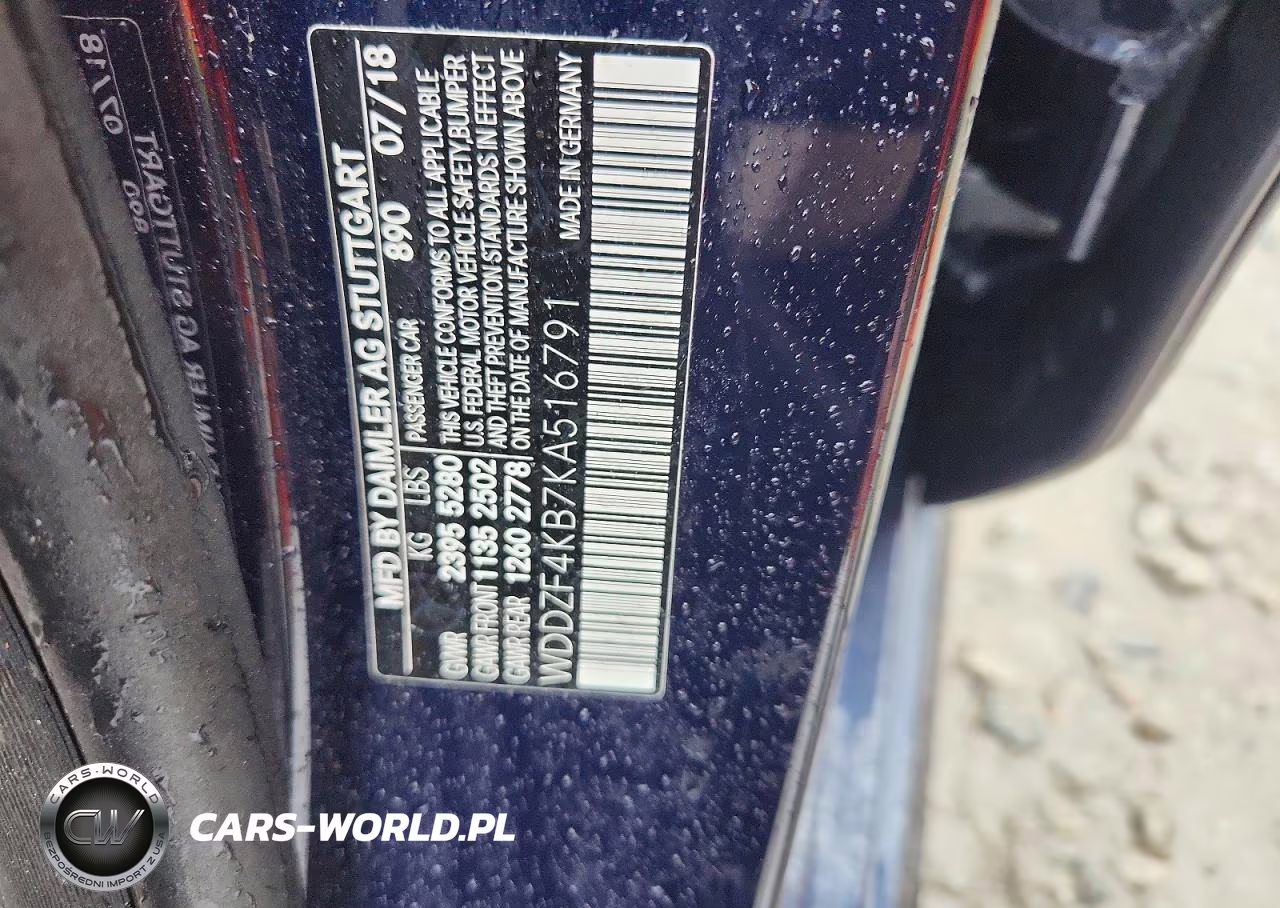 2019 Mercedes-Benz E 300 4Matic VIN:WDDZF4KB7KA516791 - 12