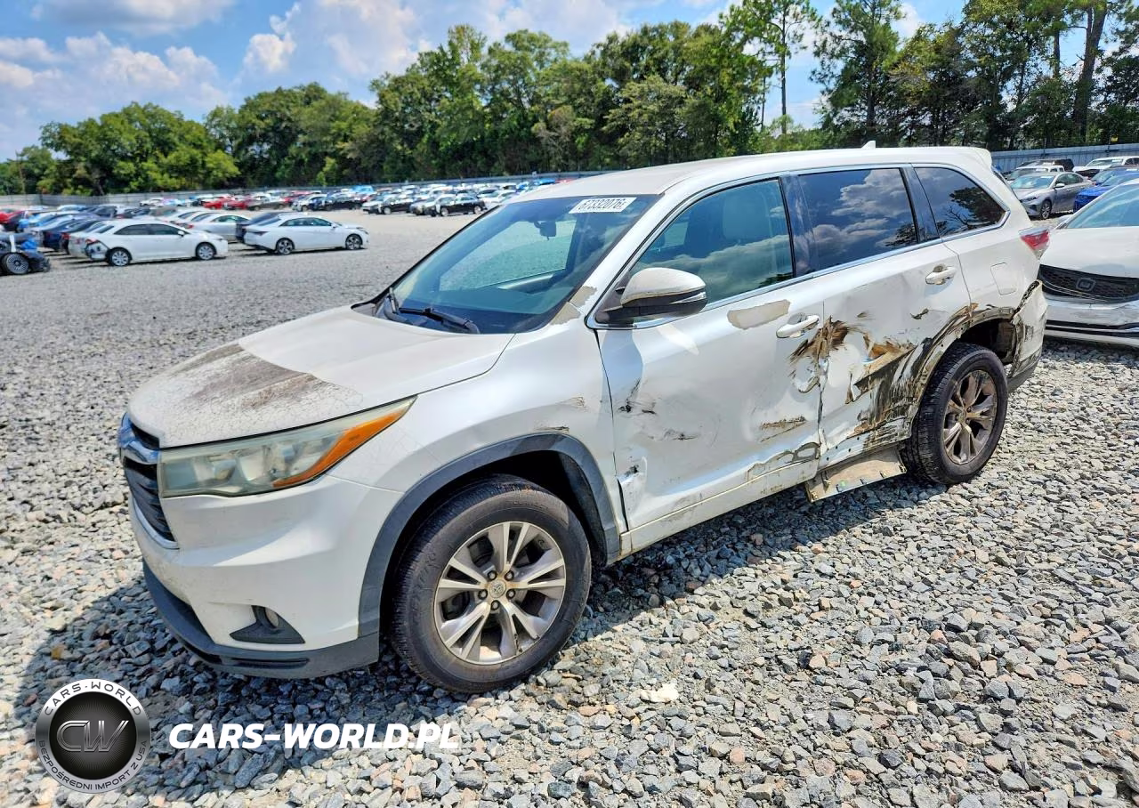 2015 Toyota Highlander Le Plus VIN:5TDZKRFH1FS117045 - 1