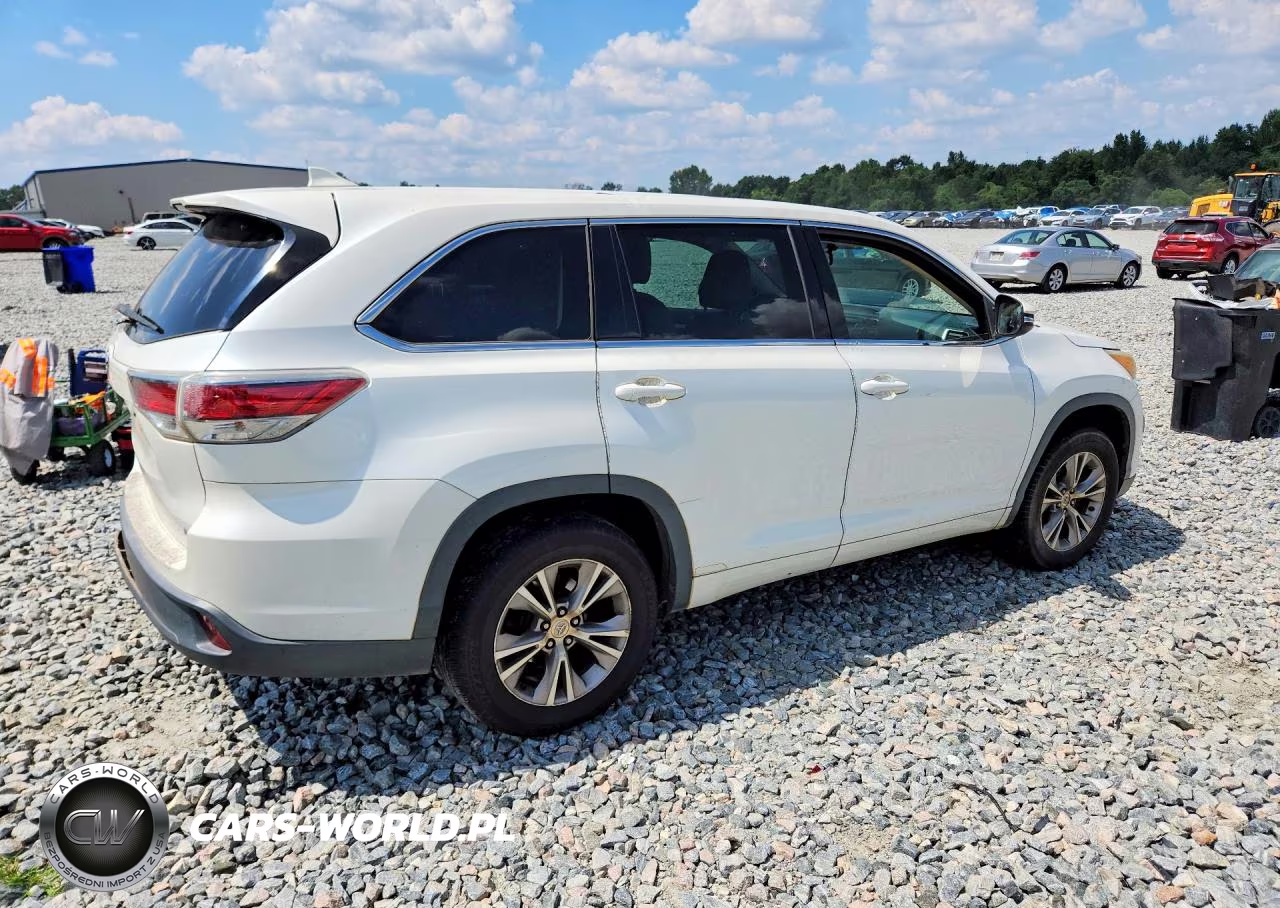 2015 Toyota Highlander Le Plus VIN:5TDZKRFH1FS117045 - 3
