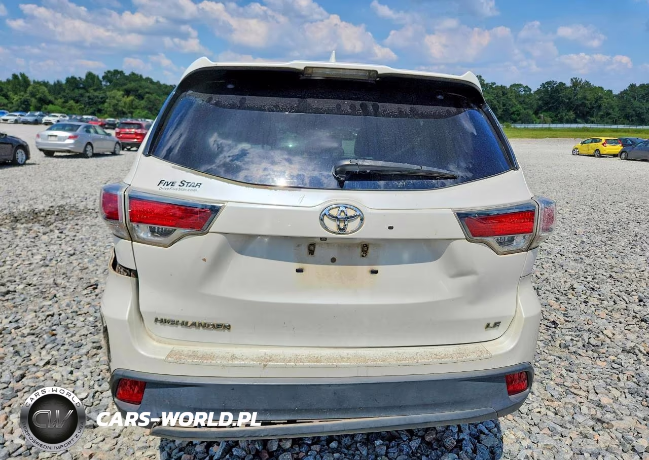 2015 Toyota Highlander Le Plus VIN:5TDZKRFH1FS117045 - 6