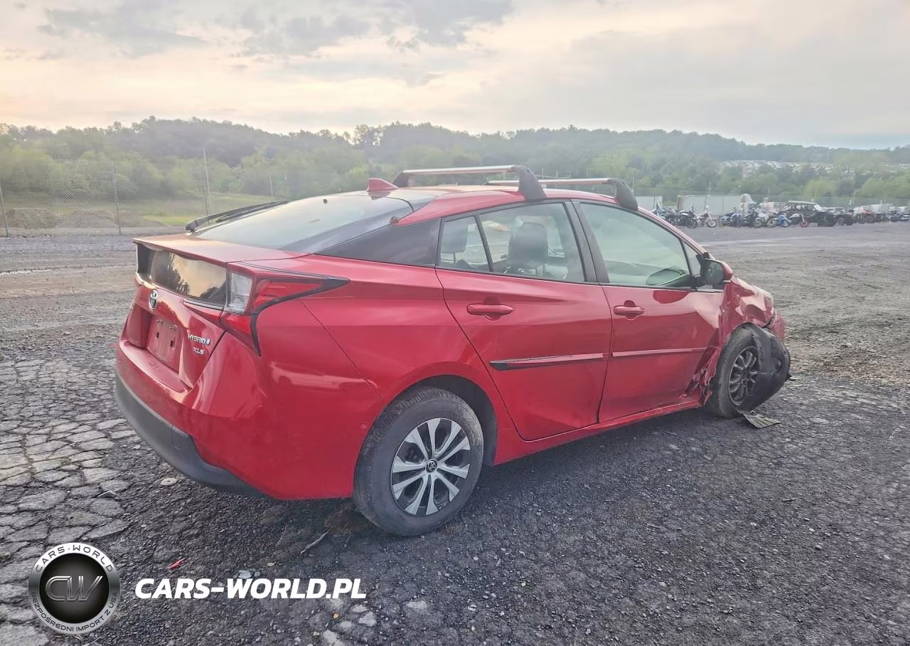2019 Toyota Prius Xle Awd-E VIN:JTDL9RFU3K3005695 - 3