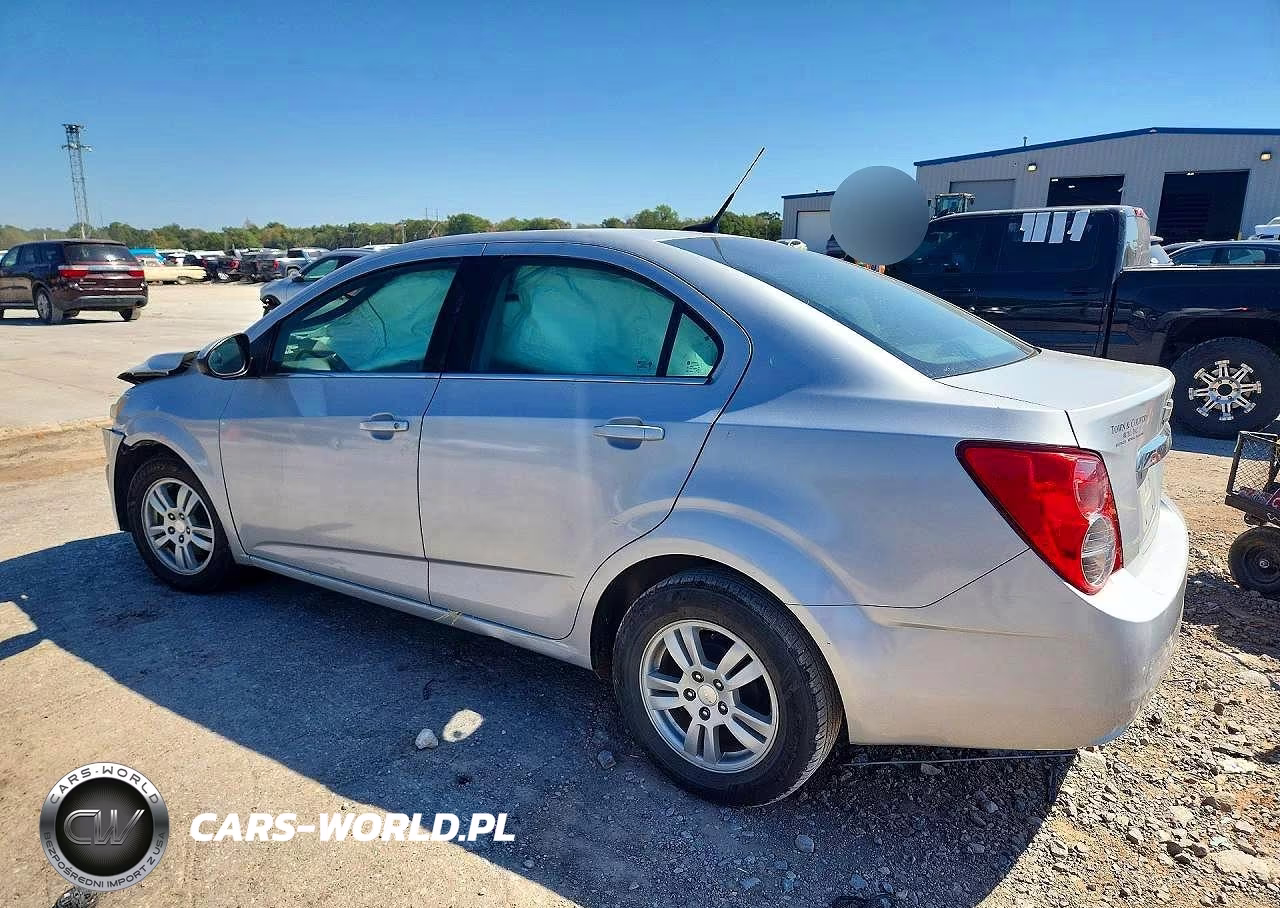 2014 Chevrolet Sonic Lt VIN:1G1JC5SH8E4220698 - 2