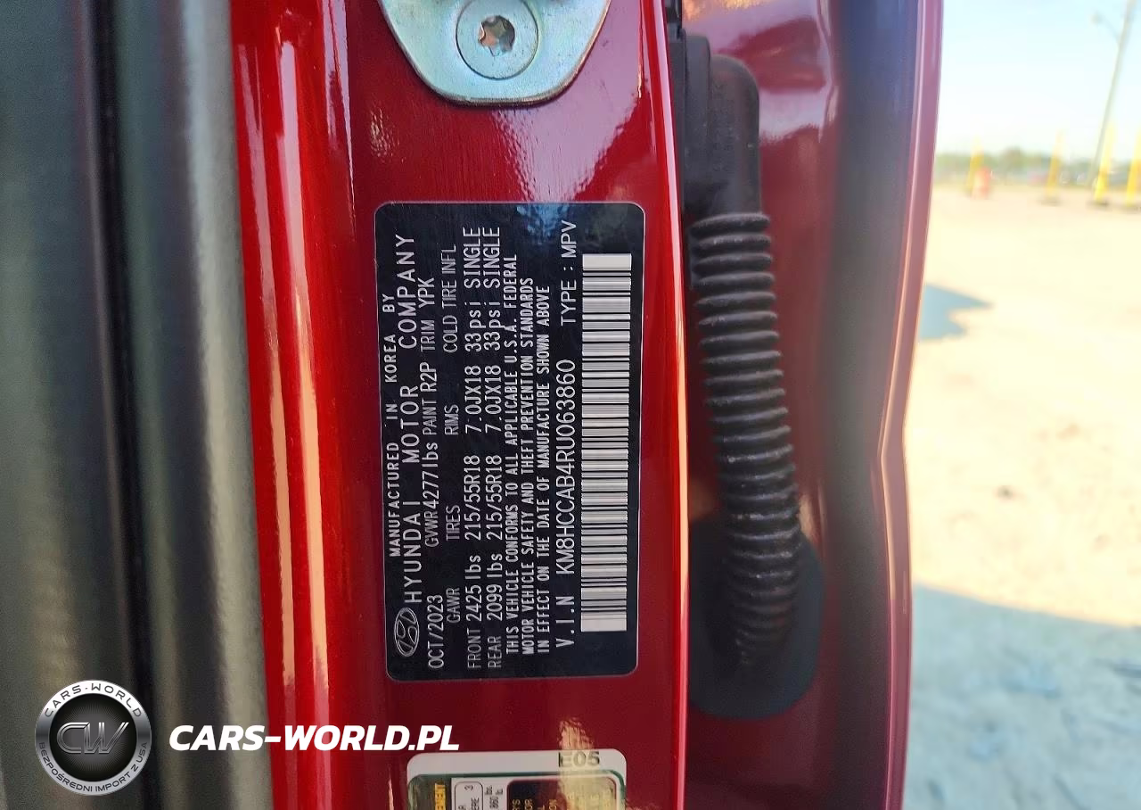 2024 Hyundai Kona Sel VIN:KM8HCCAB4RU063860 - 13