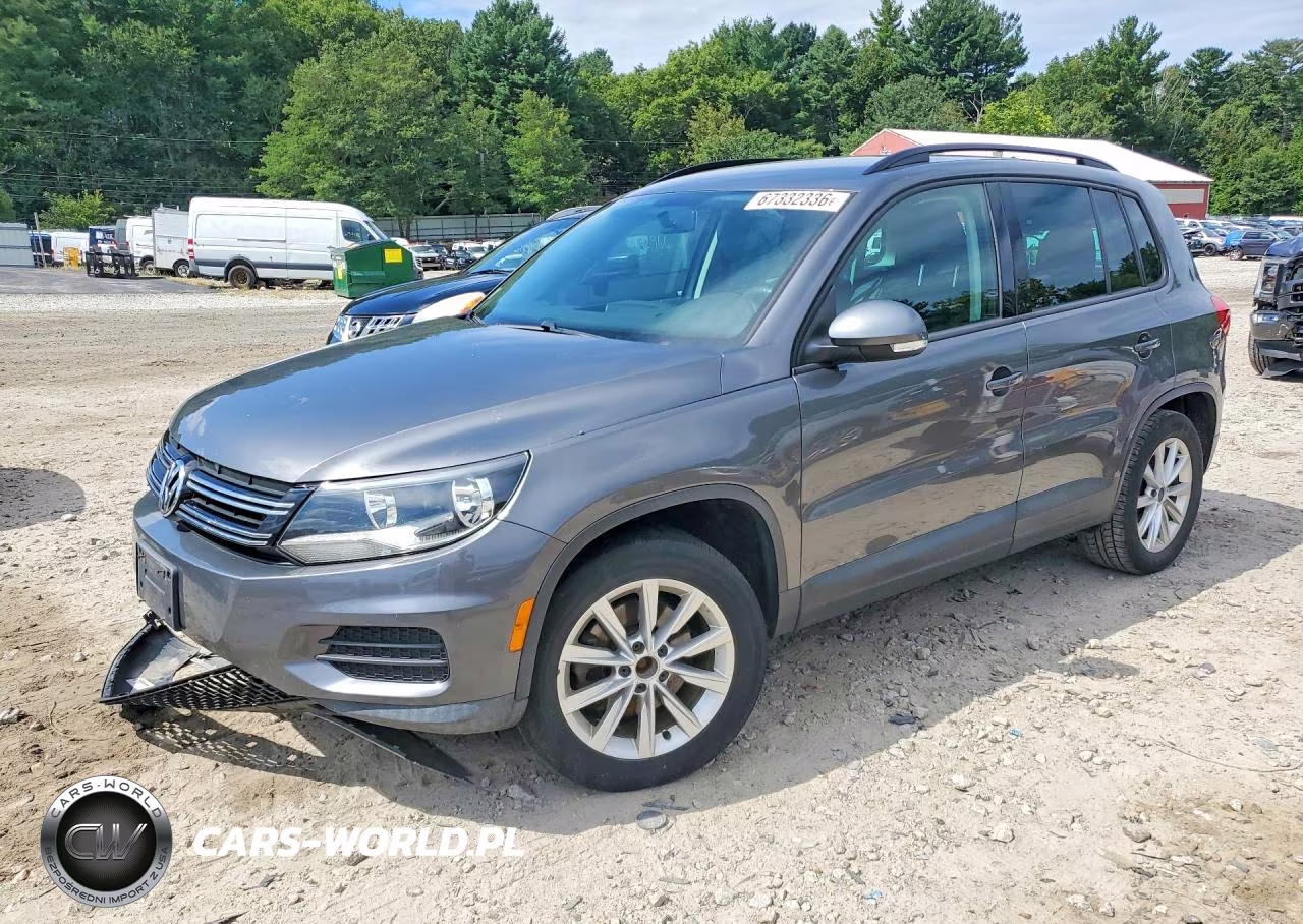2015 Volkswagen Tiguan S VIN:WVGAV7AXXFW540774 - 1