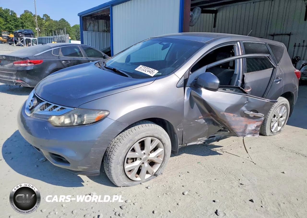 2014 Nissan Murano S VIN:JN8AZ1MU4EW422441 - 1