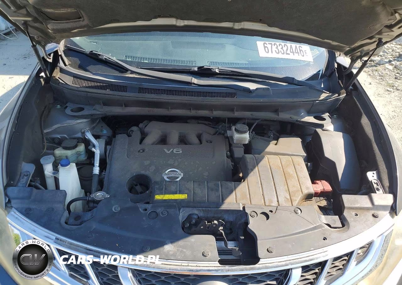 2014 Nissan Murano S VIN:JN8AZ1MU4EW422441 - 11