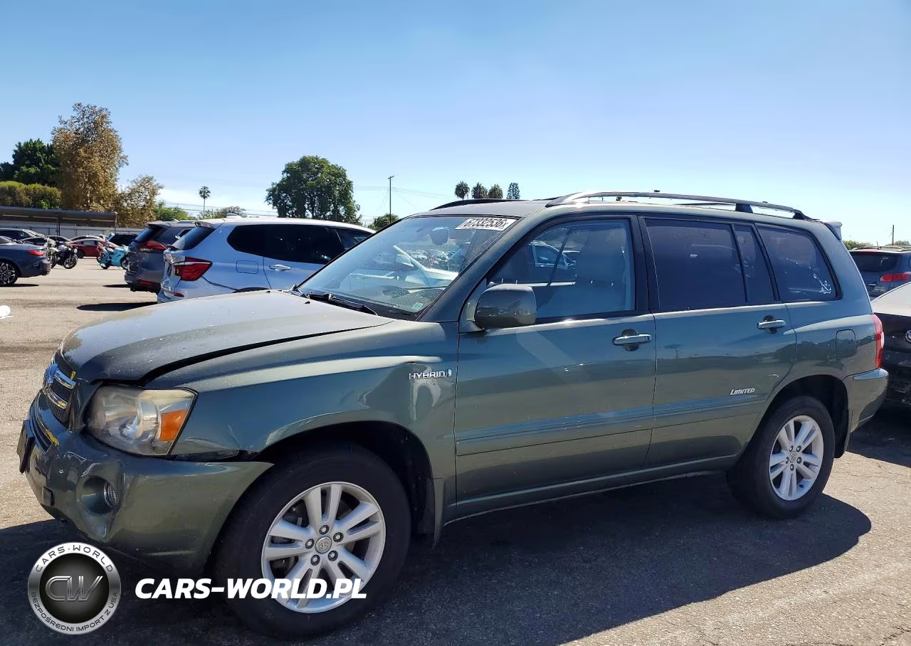 2007 Toyota Highlander Hybrid VIN:JTEEW21A870039724 - 1