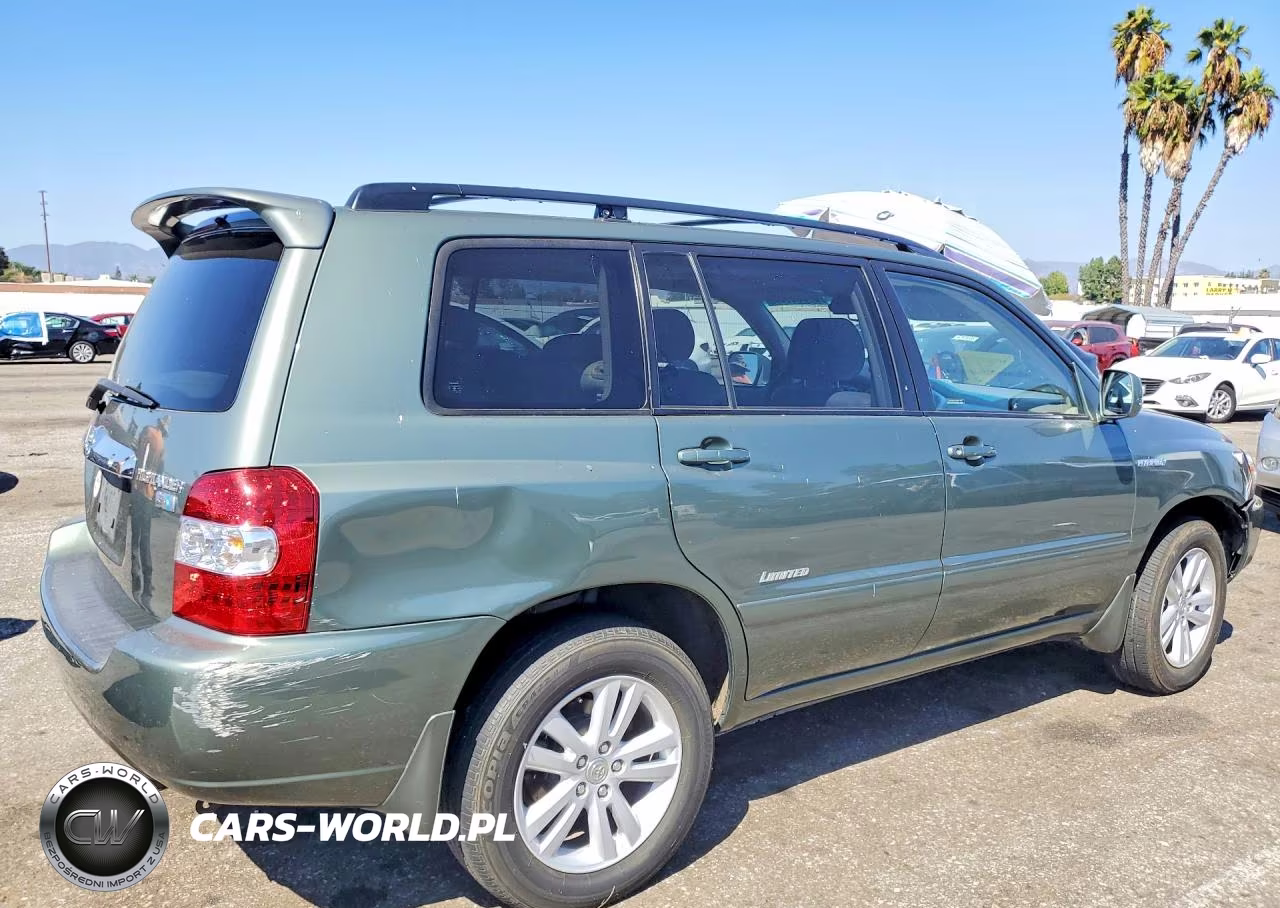 2007 Toyota Highlander Hybrid VIN:JTEEW21A870039724 - 3
