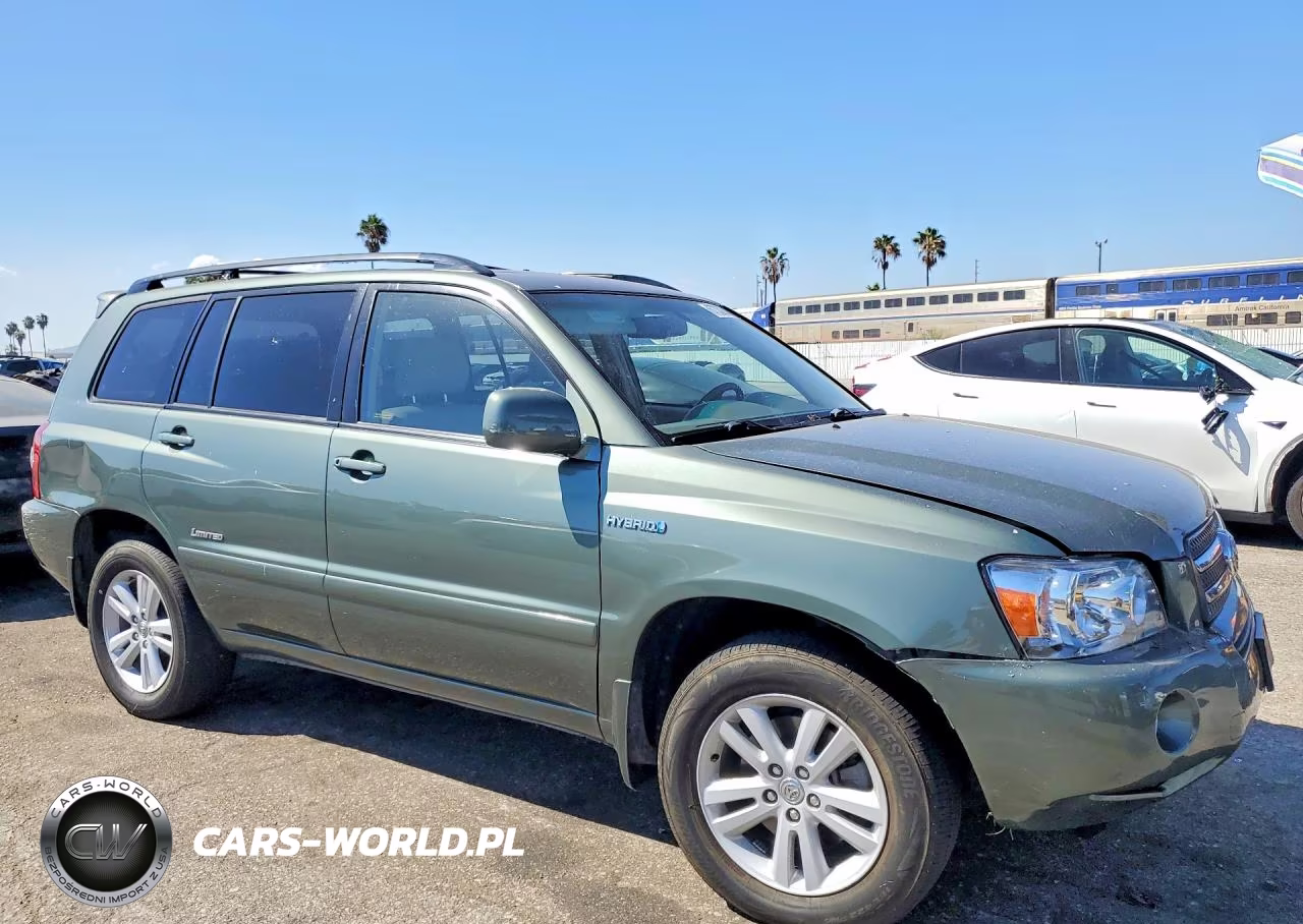 2007 Toyota Highlander Hybrid VIN:JTEEW21A870039724 - 4