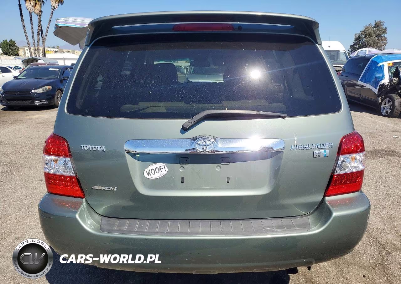 2007 Toyota Highlander Hybrid VIN:JTEEW21A870039724 - 6