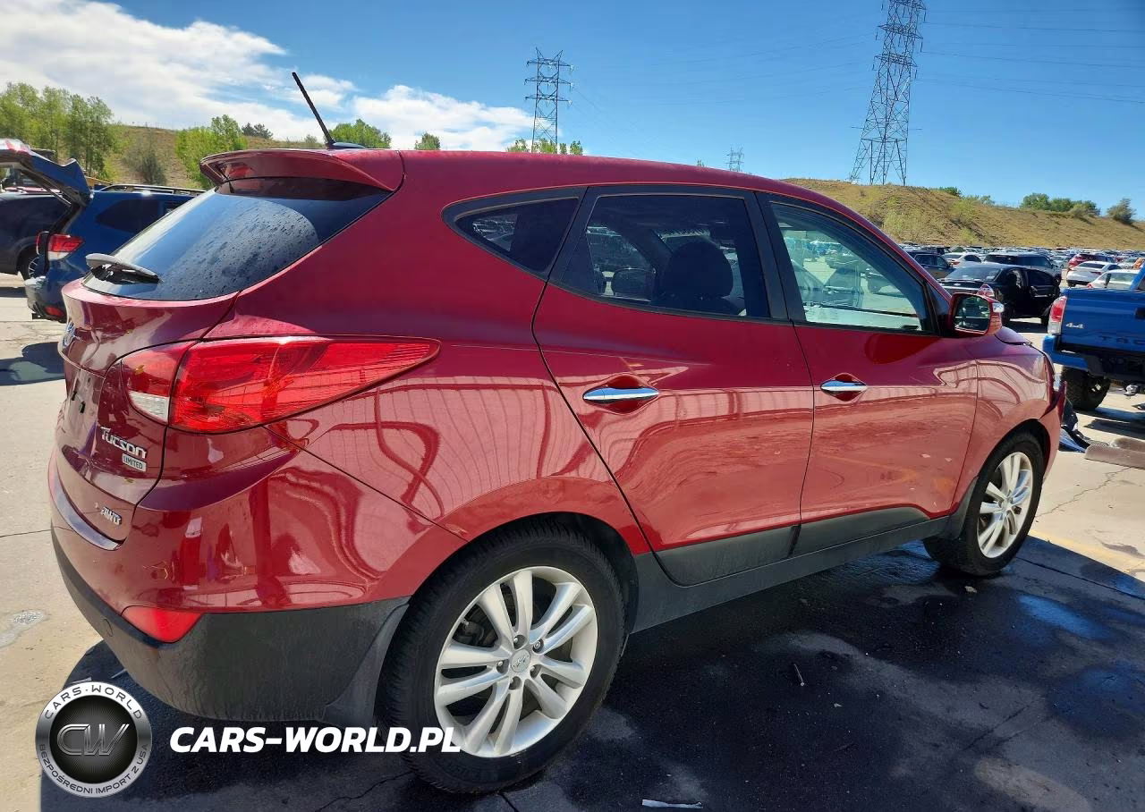 2012 Hyundai Tucson Limited VIN:KM8JUCACXCU509945 - 3