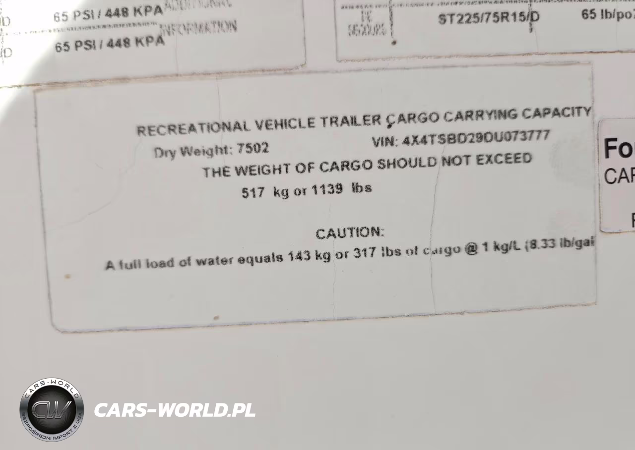 2013 Forest River Salem Camper VIN:4X4TSBD29DU073777 - 10