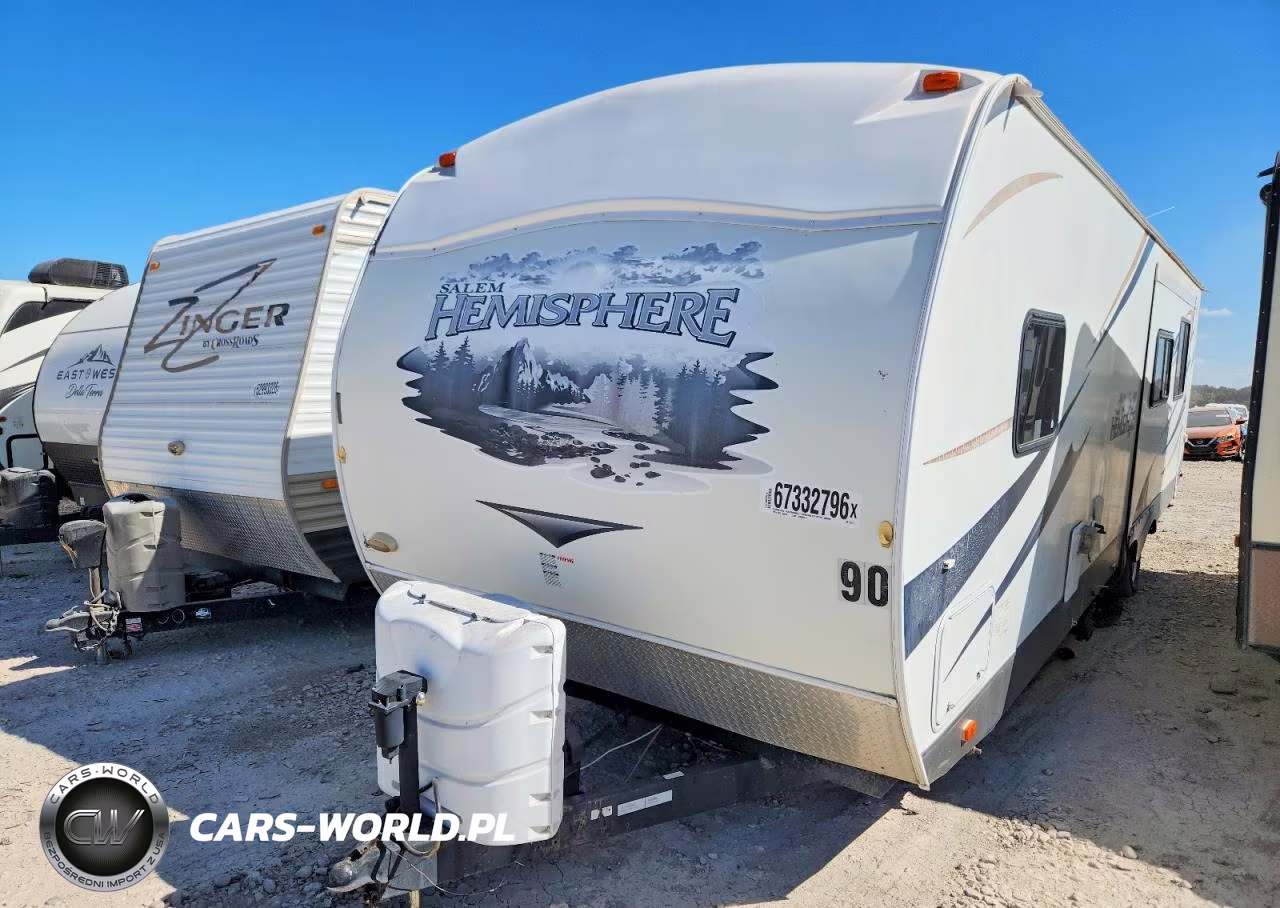 2013 Forest River Salem Camper VIN:4X4TSBD29DU073777 - 2