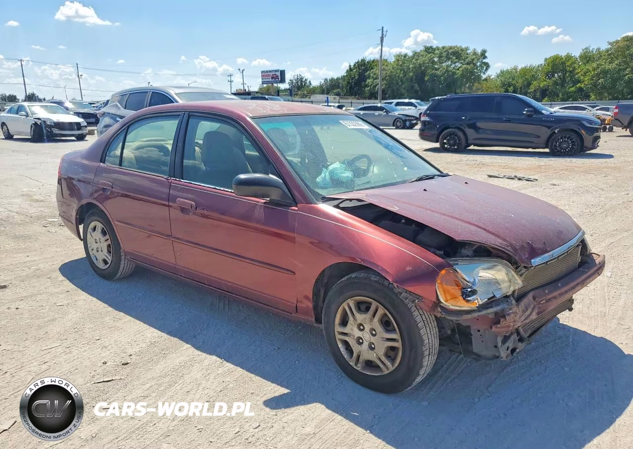 2002 Honda Civic Lx VIN:1HGES16562L071554 - 4