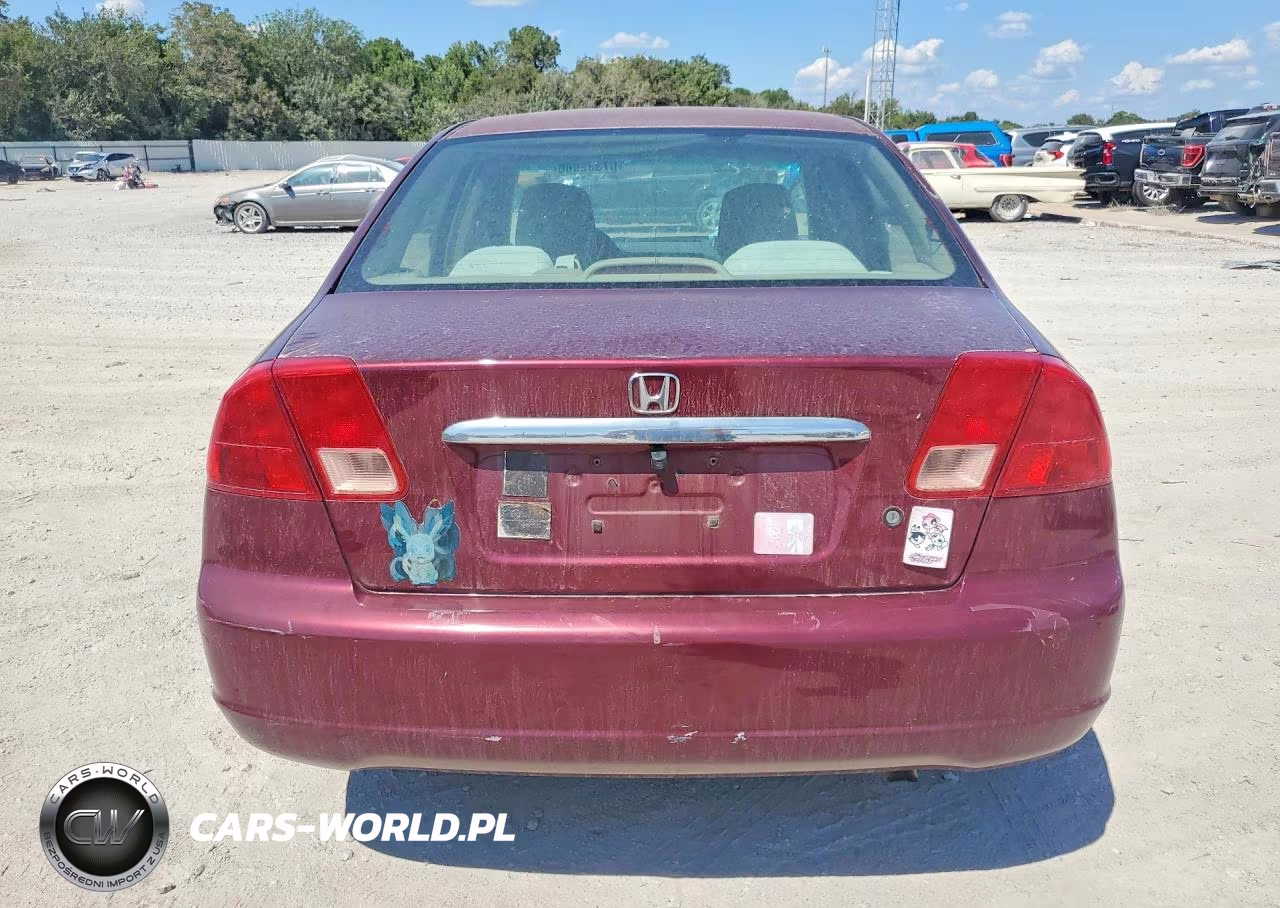 2002 Honda Civic Lx VIN:1HGES16562L071554 - 6