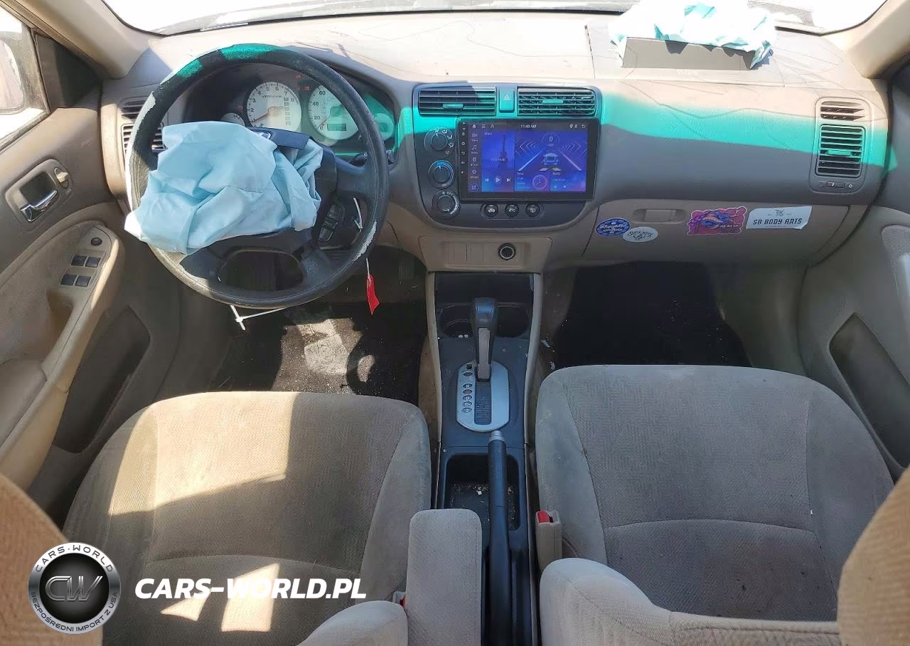2002 Honda Civic Lx VIN:1HGES16562L071554 - 8