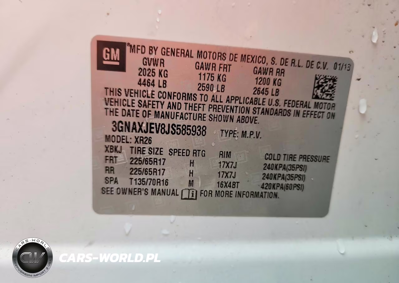 2018 Chevrolet Equinox Lt VIN:3GNAXJEV8JS585938 - 13