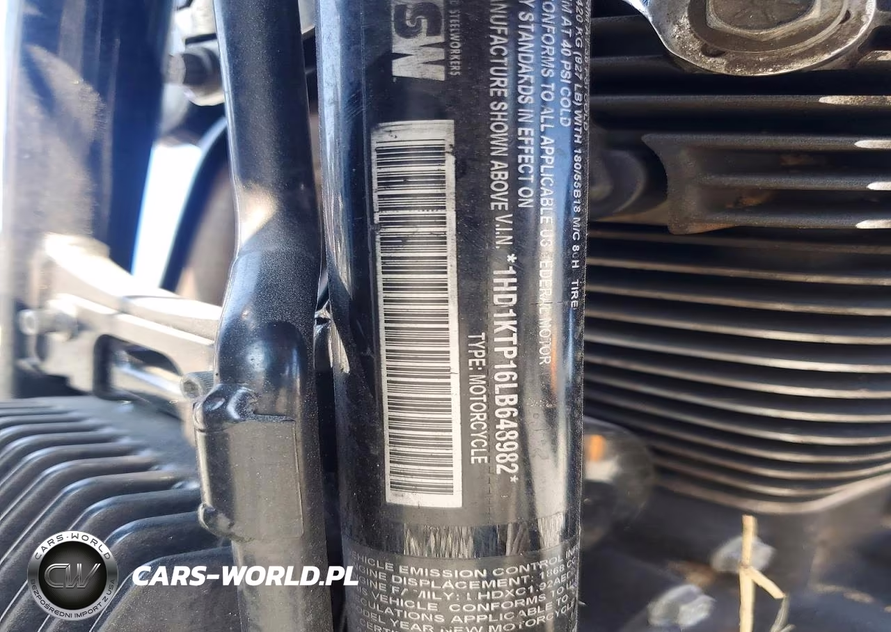 2020 Harley-Davidson Fltrxs VIN:1HD1KTP16LB648982 - 9