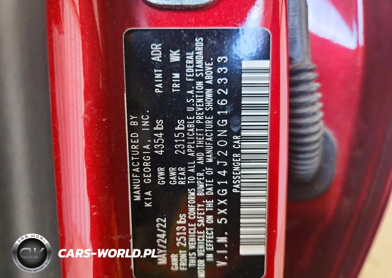 2022 Kia K5 Lxs VIN:5XXG14J20NG162333 - 13