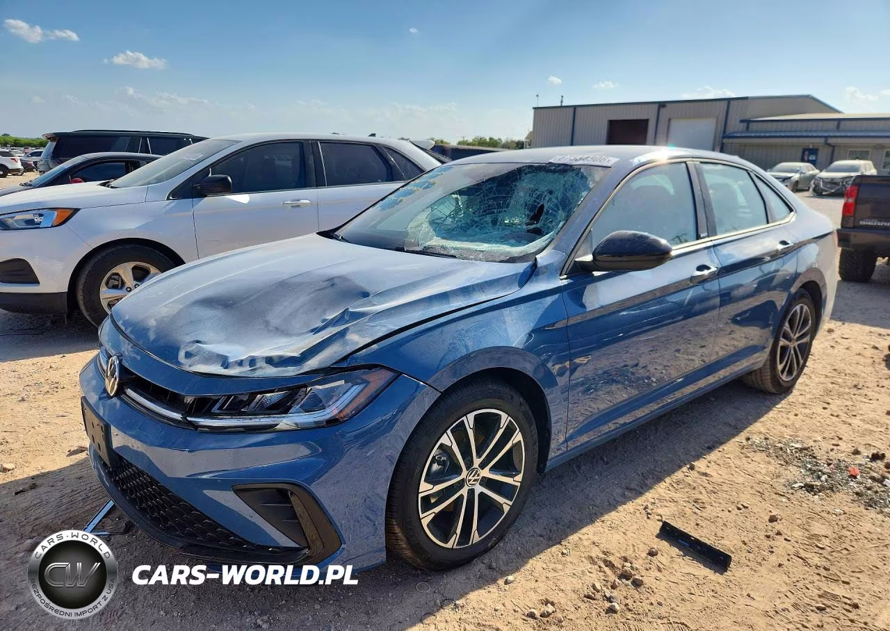 2026 Volkswagen Jetta Sport VIN:3VWBW7BU7TM046164 - 1