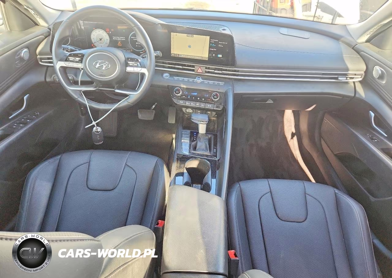 2023 Hyundai Elantra Limited VIN:KMHLN4AJ6PU091366 - 8