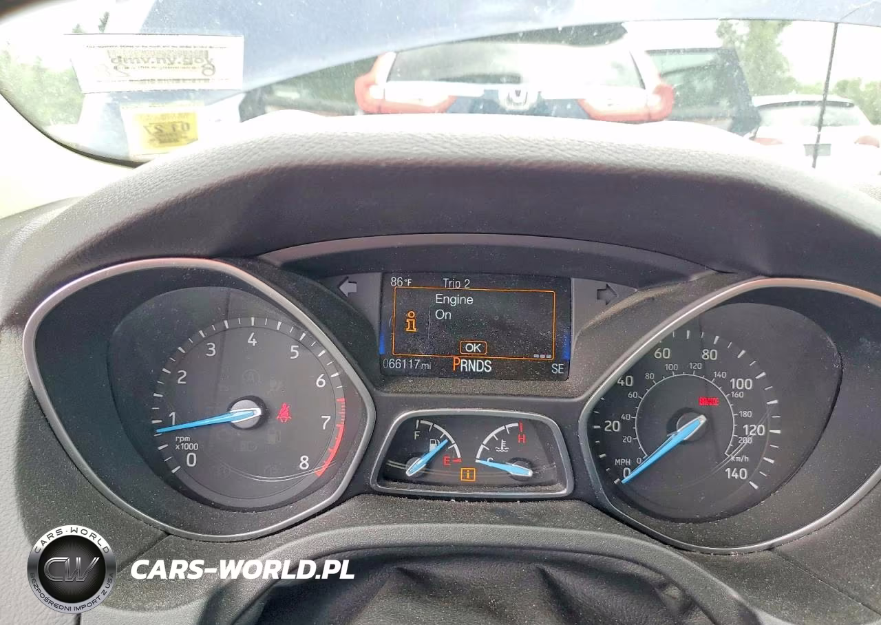 2016 Ford Focus Se VIN:1FADP3F21GL367530 - 9